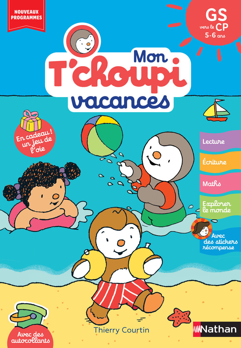 Mon Tchoupi Vacances GS