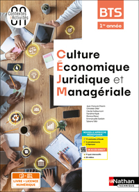 Culture économique, juridique et managériale - BTS 1re année - Coll. Contextes & Activités - Éd. 2025 - Livre + licence