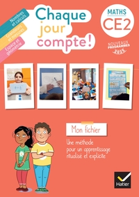 Chaque jour compte - Maths CE2 - Ed. 2025 - Fichier élève