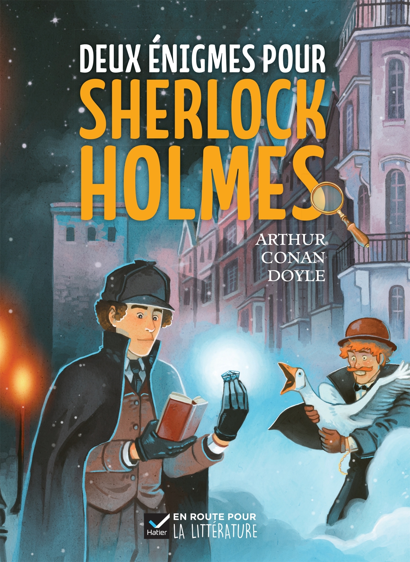 En route pour la littérature - Roman Cycle 3 - Deux énigmes pour Sherlock Holmes - Ed. 2026