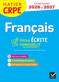 Français - CRPE 2026-2027 - Epreuve écrite d'admissibilité - L3 et M2