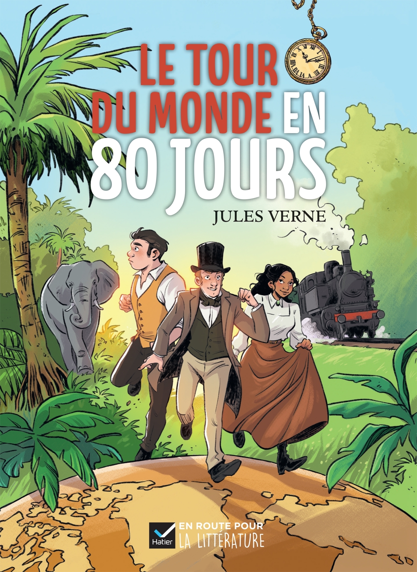 En route pour la littérature - Roman Cycle 3 - Le Tour du monde en 80 jours - Ed. 2026