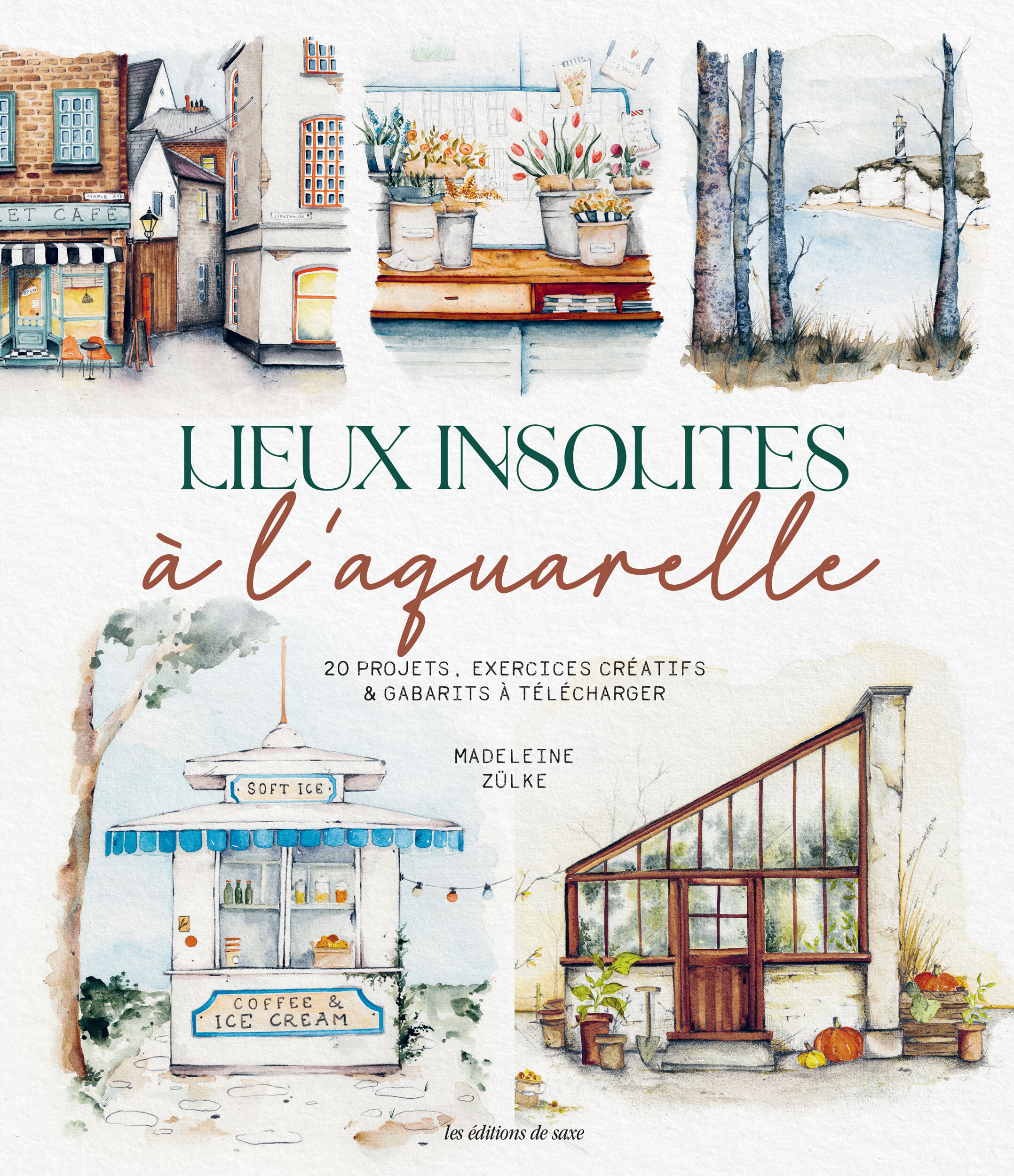 Lieux insolites à l'aquarelle