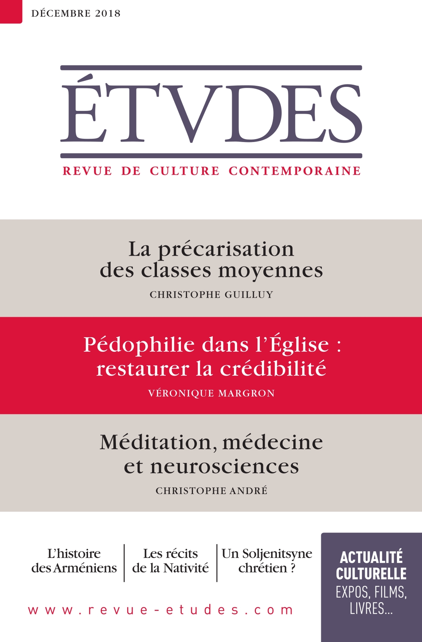 Etudes 4255 - décembre