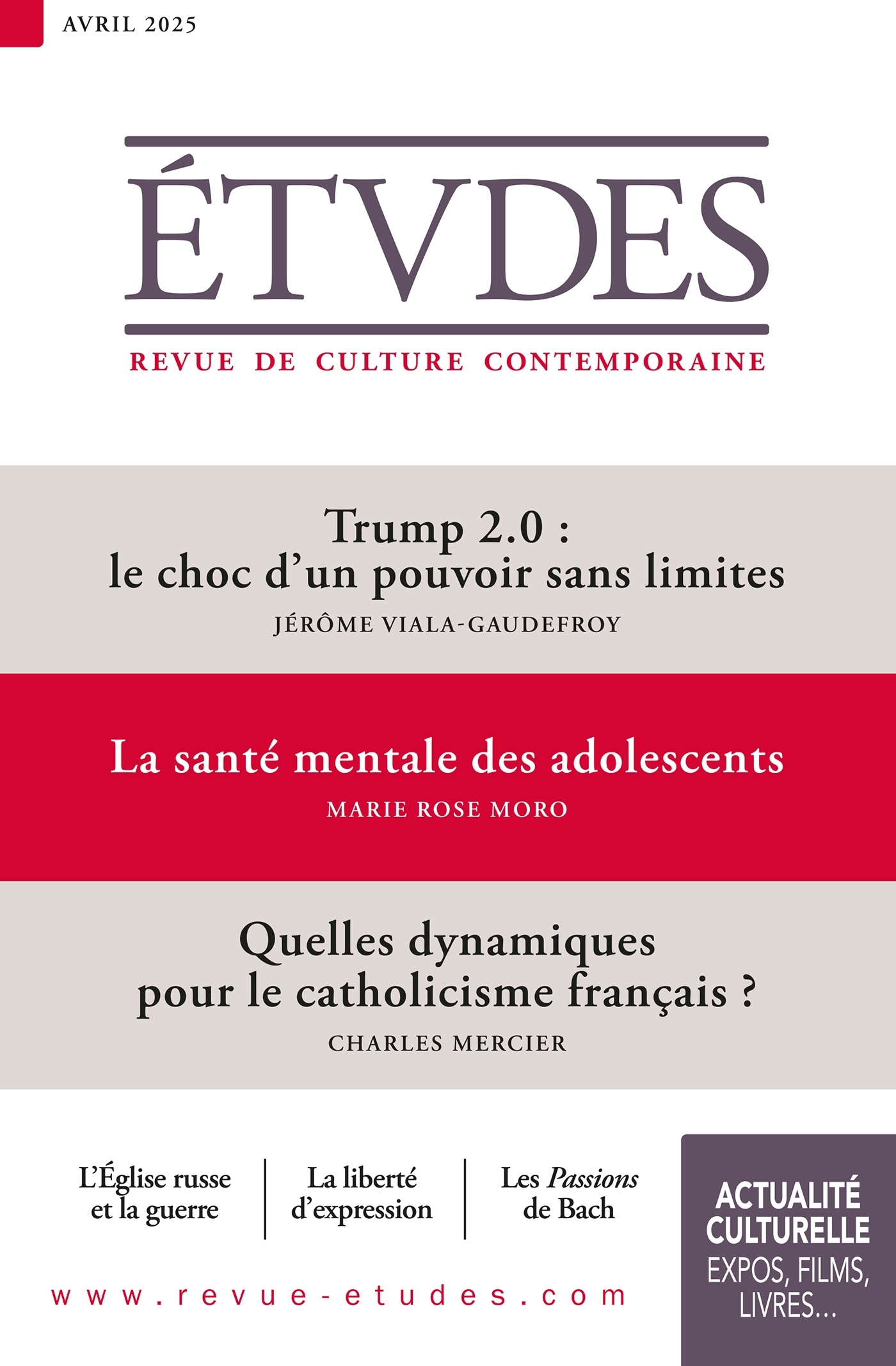 Etudes 4325 - 04-25