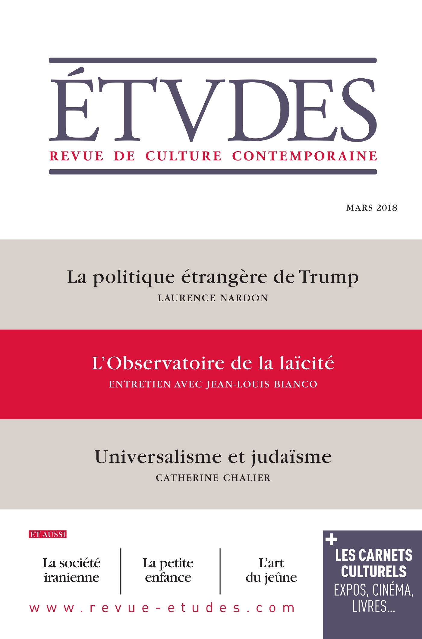 Etudes 4247 - mars