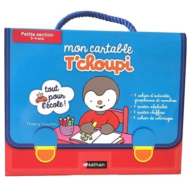Mon cartable T'choupi Petite section 3-4 ans