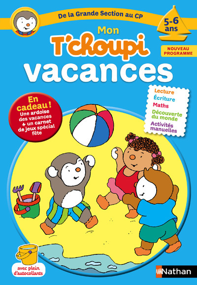 Mon Tchoupi Vacances GS