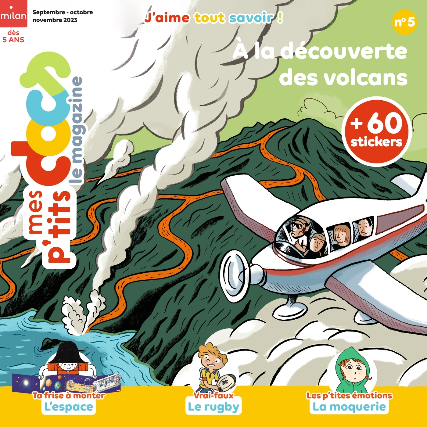 Magazine P'tits docs n° 5 - Les Volcans