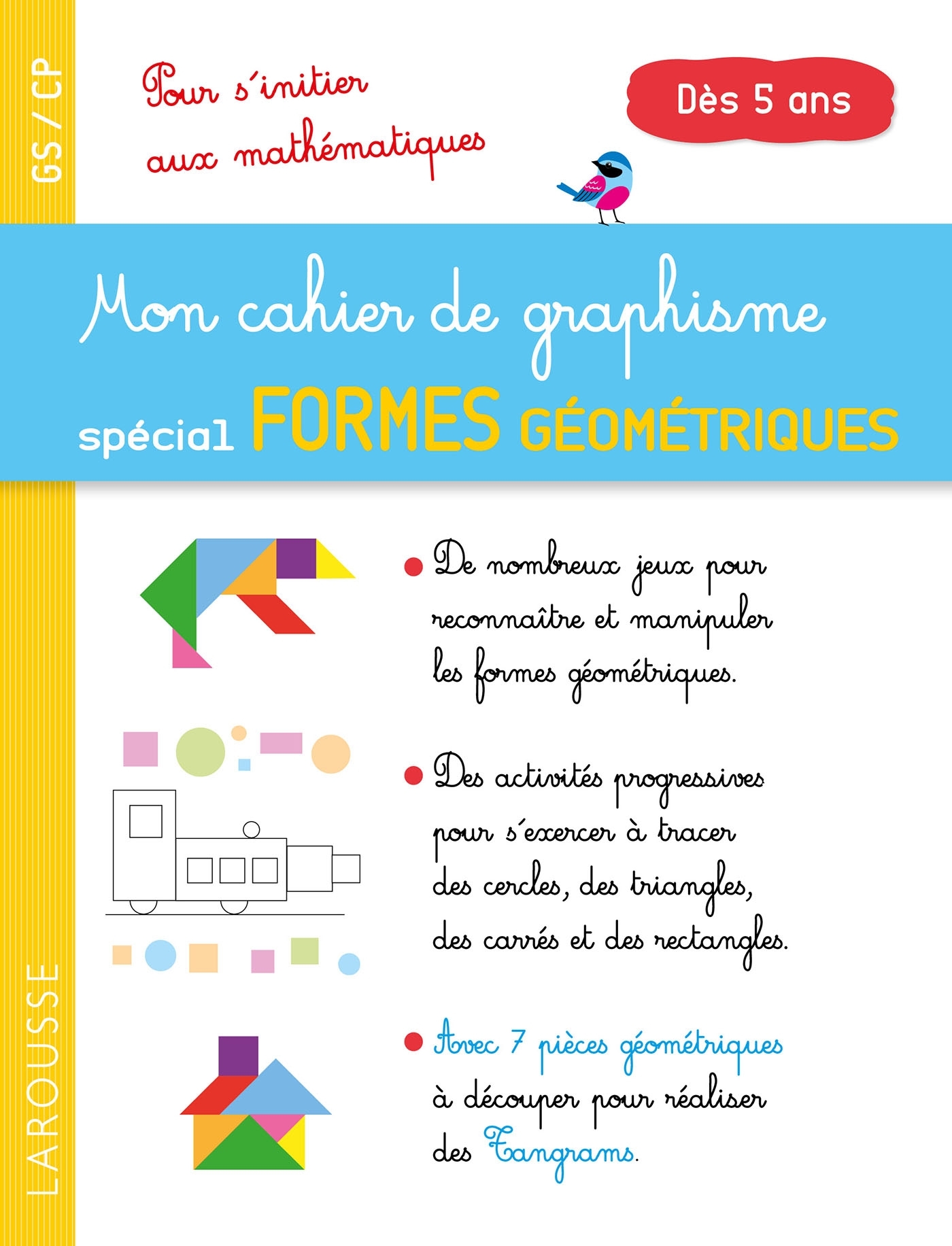 Mon cahier de graphisme spécial formes géométriques