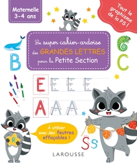 Mon super cahier ardoise Petite Section  Grandes lettres