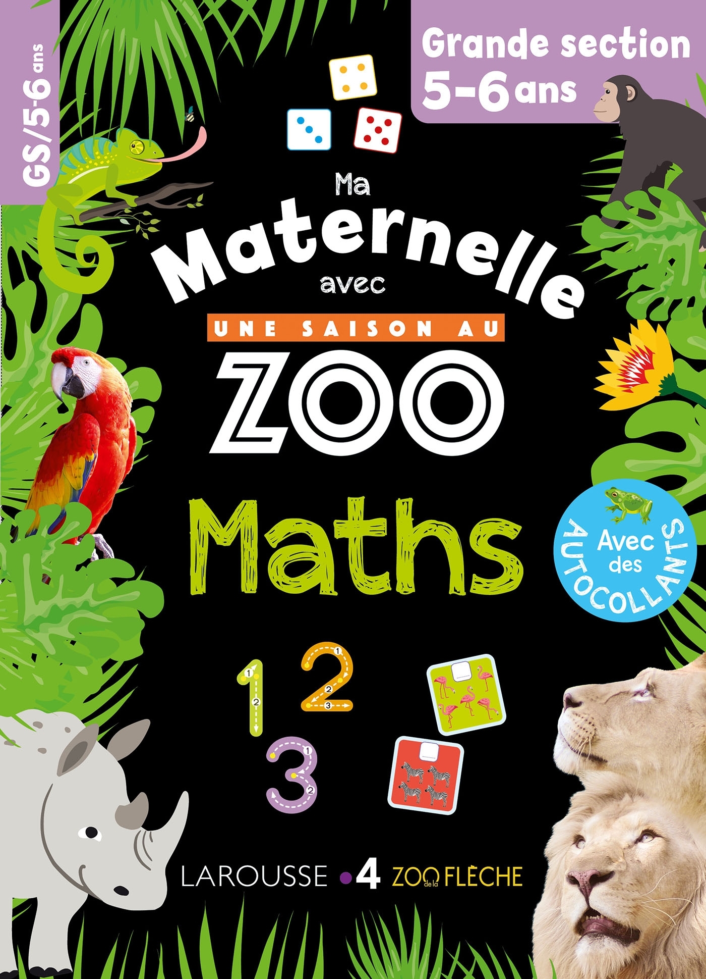 Ma maternelle avec Une Saison Au Zoo Grande section - numération - calcul