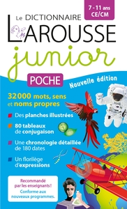Le dictionnaire Larousse Junior poche - 7/11 ans - CE/CM