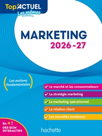 Top'Actuel Marketing 2026-2027