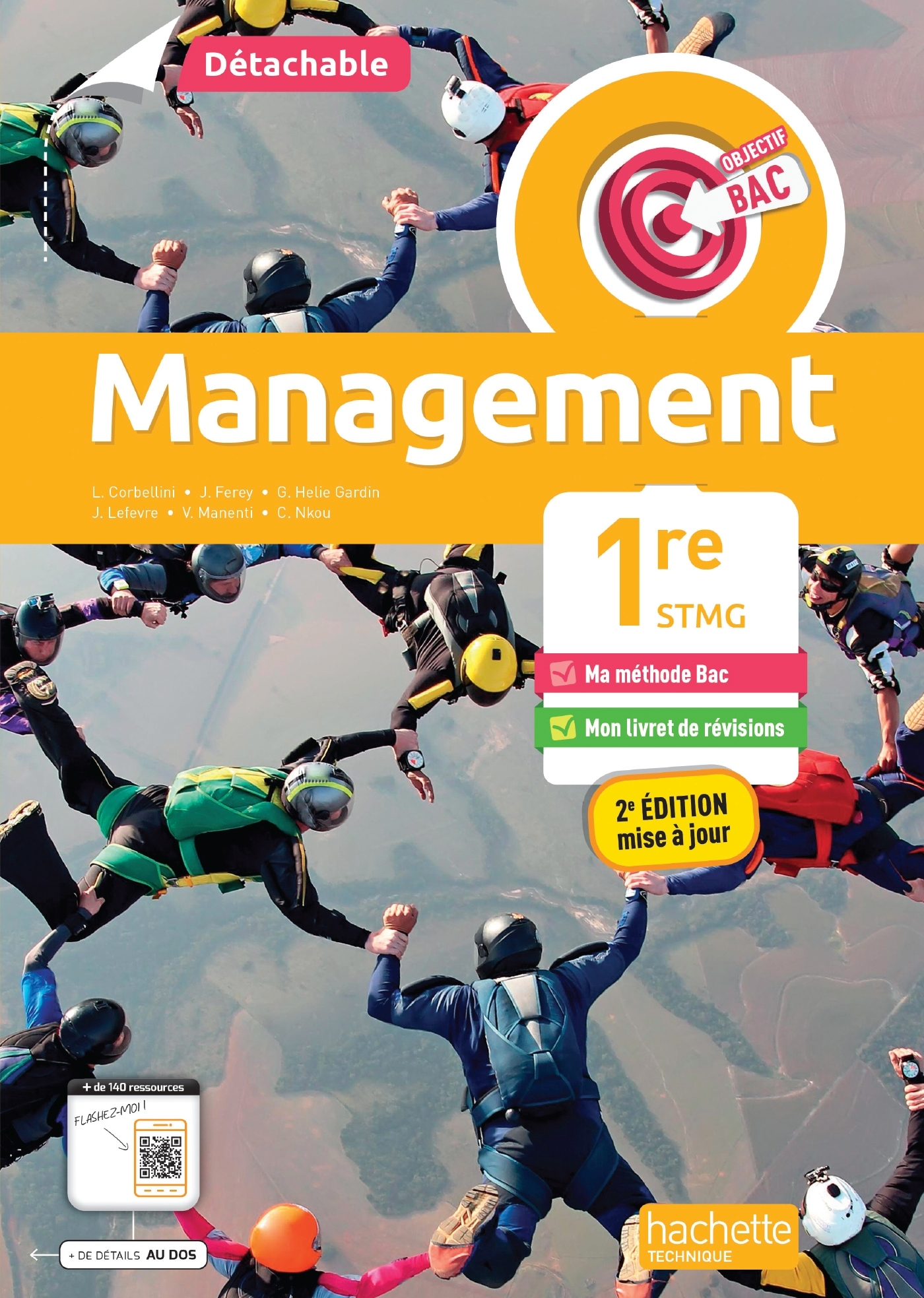 Objectif Bac Management 1re STMG (détachable) - Éd. 2025