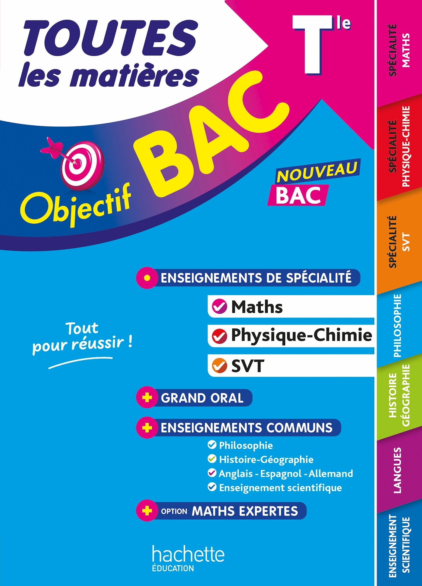 Objectif BAC tlm Tle Maths SES HGGSP enseignements communs - BAC 2027