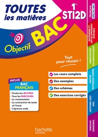 Objectif BAC 2026 - 1re STI2D Toutes les matières