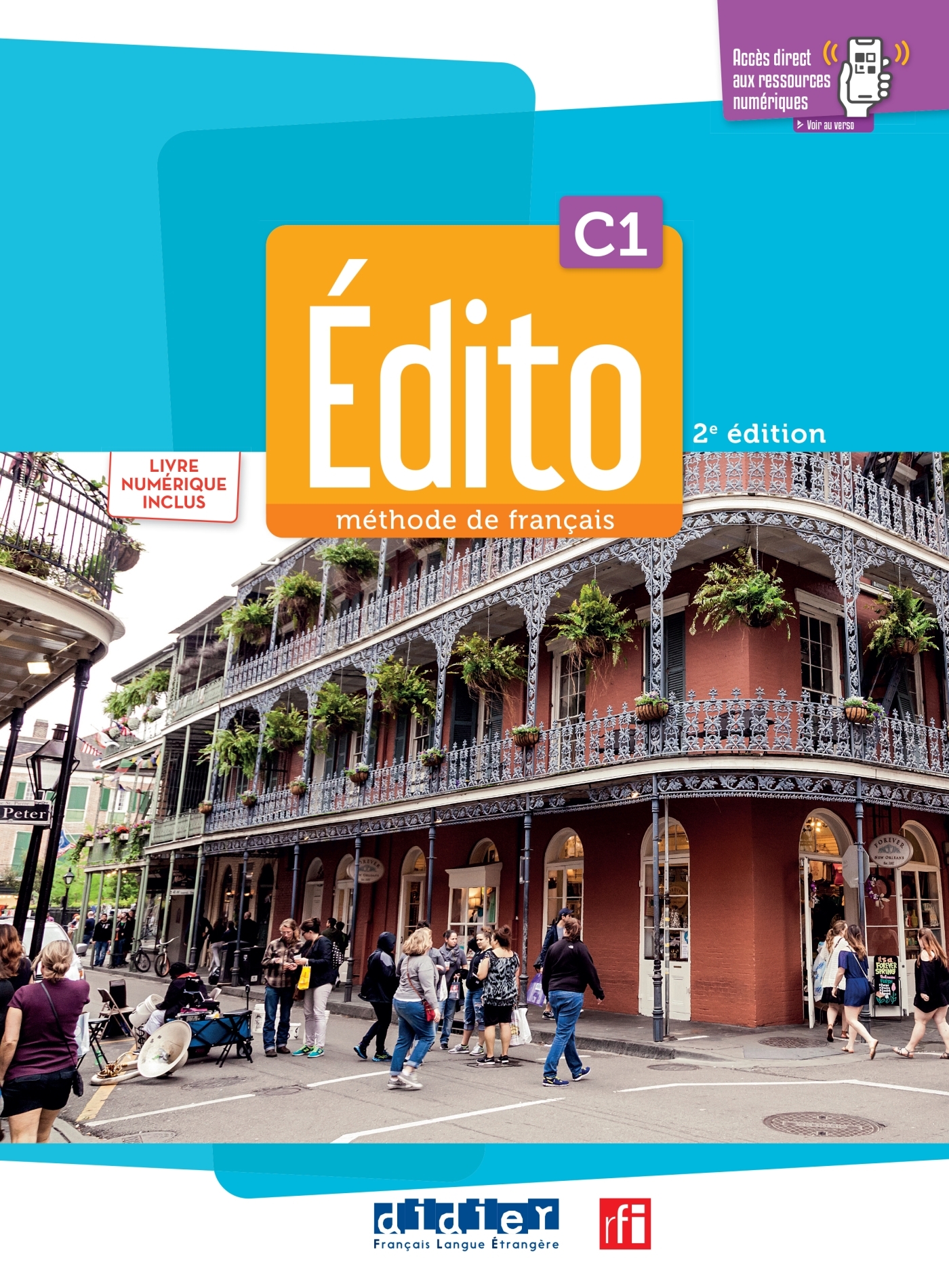 Édito C1 - édition 2022-2024 - Livre + cahier + numérique inclus