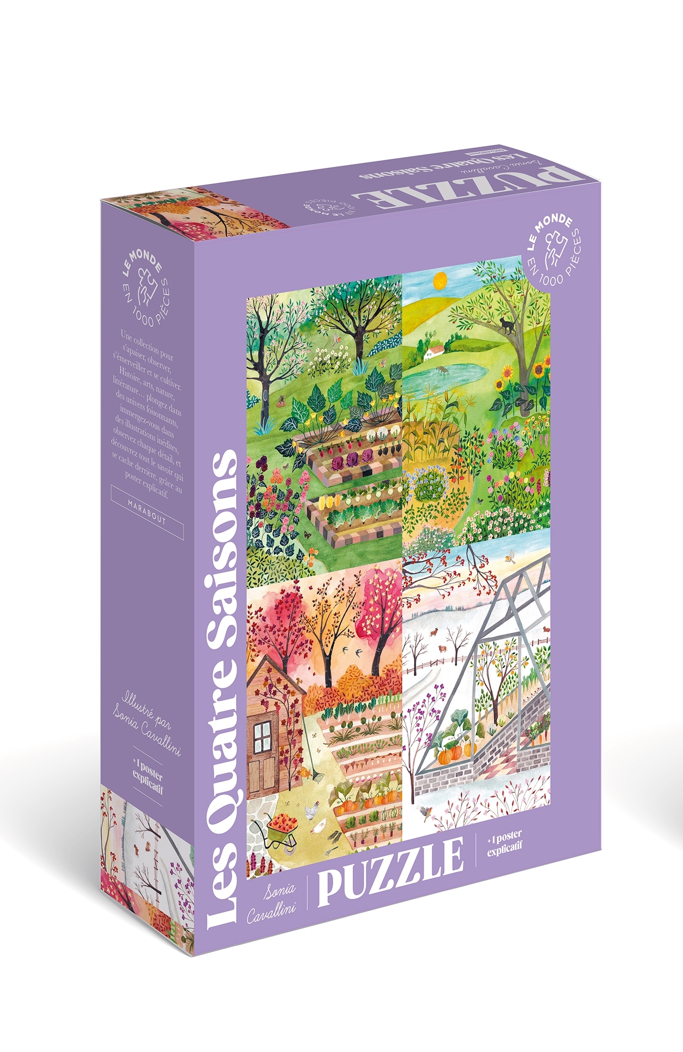 Puzzle 1000 pièces - Les quatre saisons
