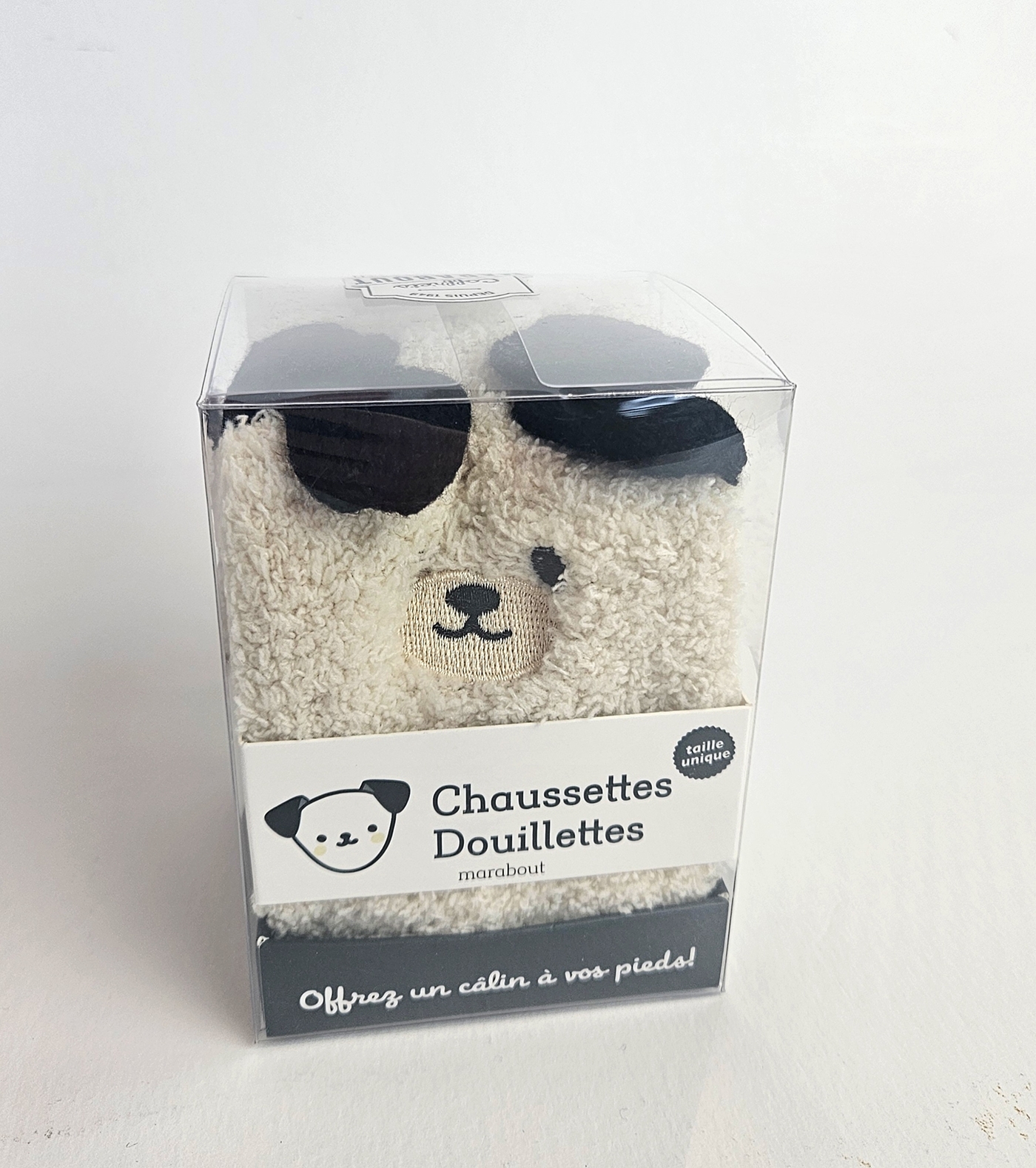 Chaussettes douillettes - Chien