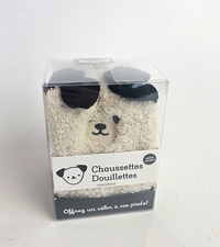 Chaussettes douillettes - Chien