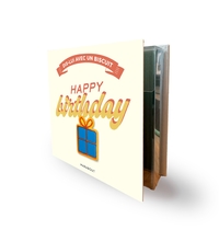 Coffret Dis lui avec un biscuit - Happy birthday