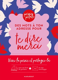 Des mots à ton adresse pour te dire merci
