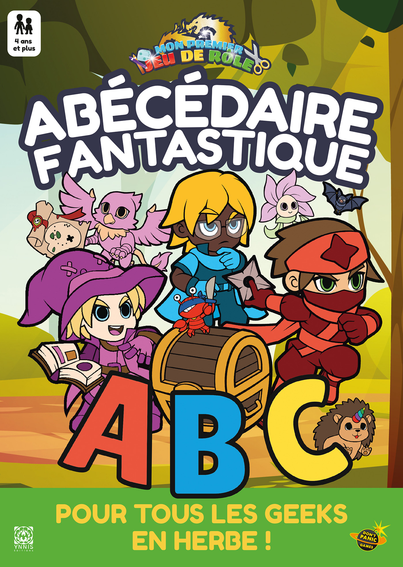 Abécédaire fantastique, une aventure à colorier