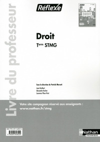 Droit Term STMG (Pochette Réflexe) Professeur - 2017