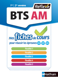 BTS Assistant de Manager (Finalités : 1-2-3-4-5) - (Mes fiches de cours - Réflexe N°5) -2018