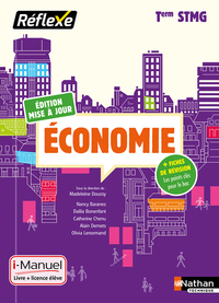 Economie Term STMG (Pochette Réflexe) - Livre + licence élève - 2019