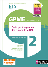 Domaine d'activité 2 - BTS 2ème année GPME (DOM ACT GPME) Livre + licence élève - 2022