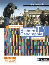 Histoire-Géographie EMC Term - Voie technologique - Enseignement commun - Livre + licence élève