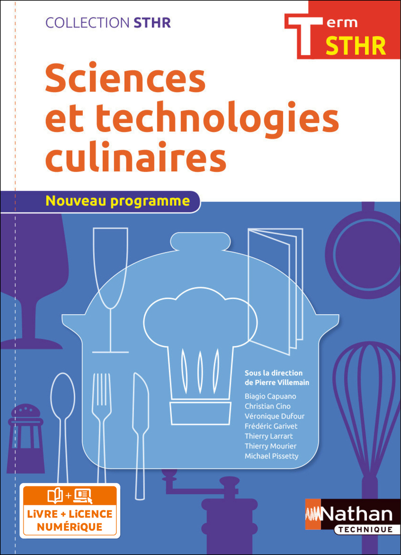 Sciences et technologies culinaires Terminale (STHR) - elève 2017