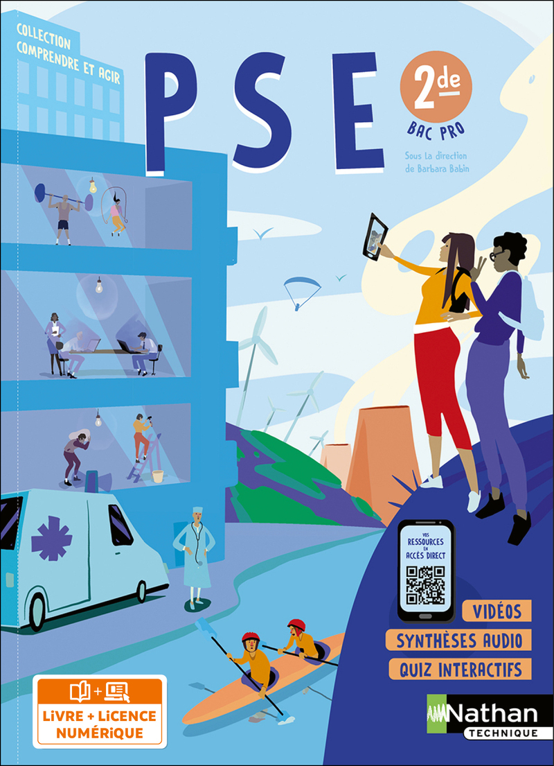 Prévention Santé Environnement - 2e Bac Pro - Livre + licence élève 2022