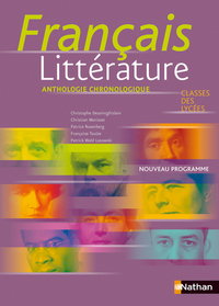 Français Littérature Livre de l'élève