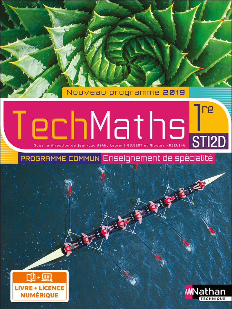 TechMaths 1ere STI2D - Enseignement commun et de spécialité - Livre + Licence élève