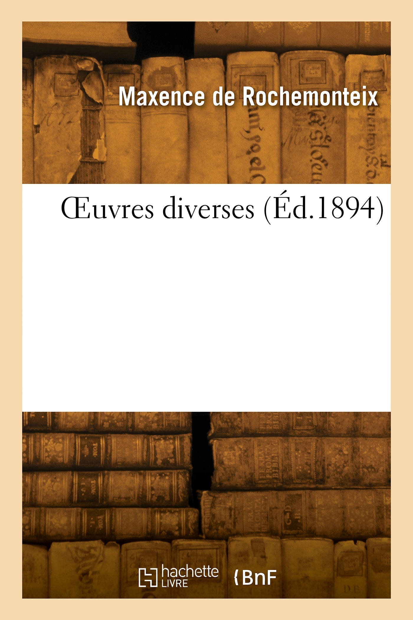 OEuvres diverses