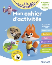 Mon cahier d'activités MS - A la maternelle