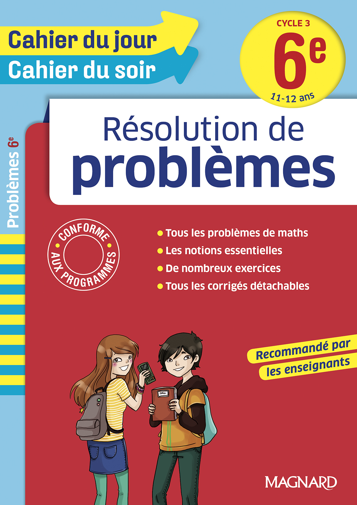 Résolution de problèmes 6e - Cahier du jour Cahier du soir