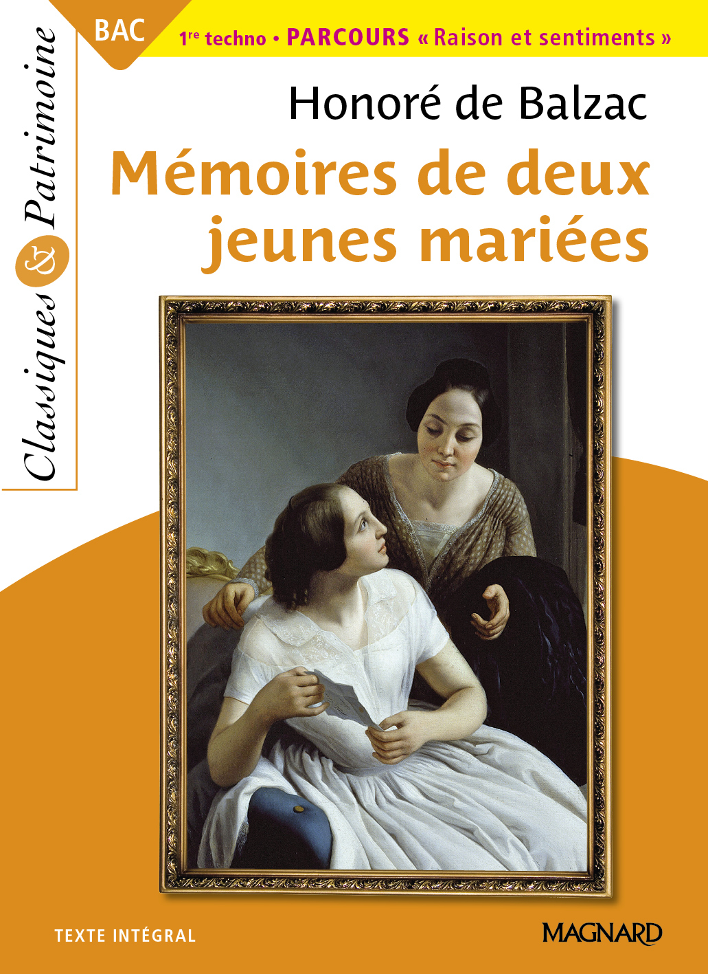 Mémoires de deux jeunes mariées - Bac Français 1re 2026 - Classiques et Patrimoine