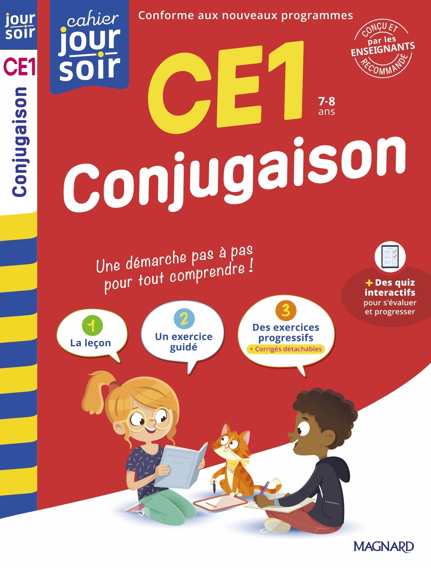 Conjugaison CE1 - Cahier Jour Soir