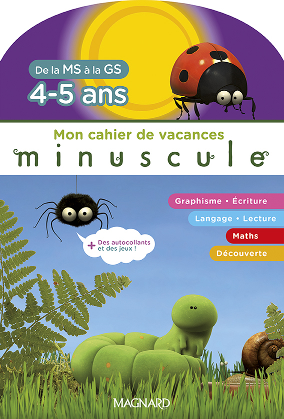 Cahier de vacances Minuscule - MS/GS