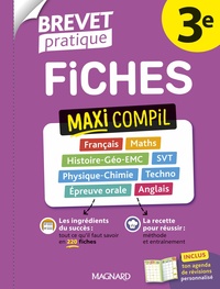 Brevet Pratique 2026 - Maxi compil de fiches 3e