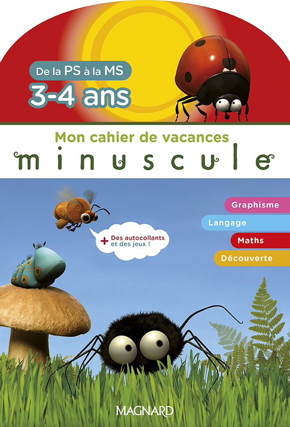 Cahier de vacances Minuscule - PS/MS