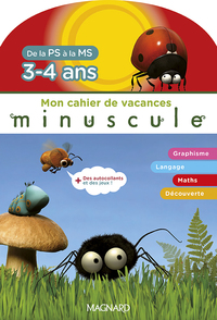 Cahier de vacances Minuscule - PS/MS