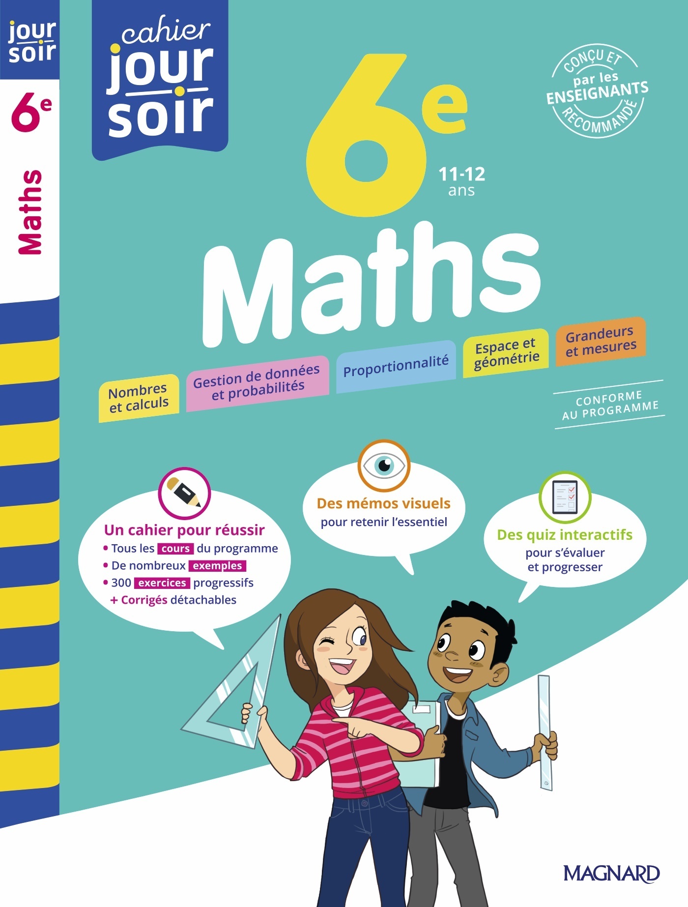 Maths 6e - Cahier Jour Soir