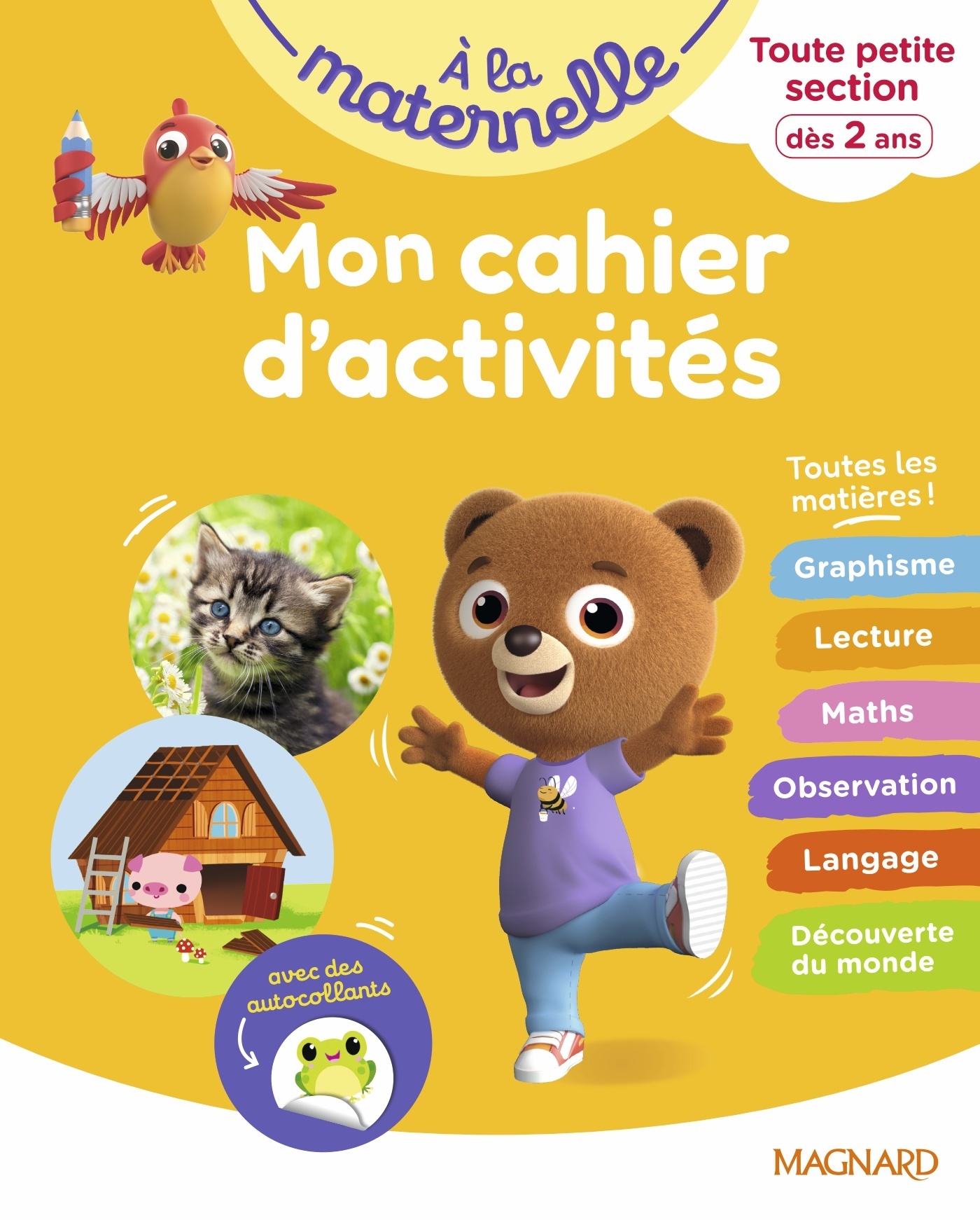 Mon cahier d'activités TPS - A la maternelle
