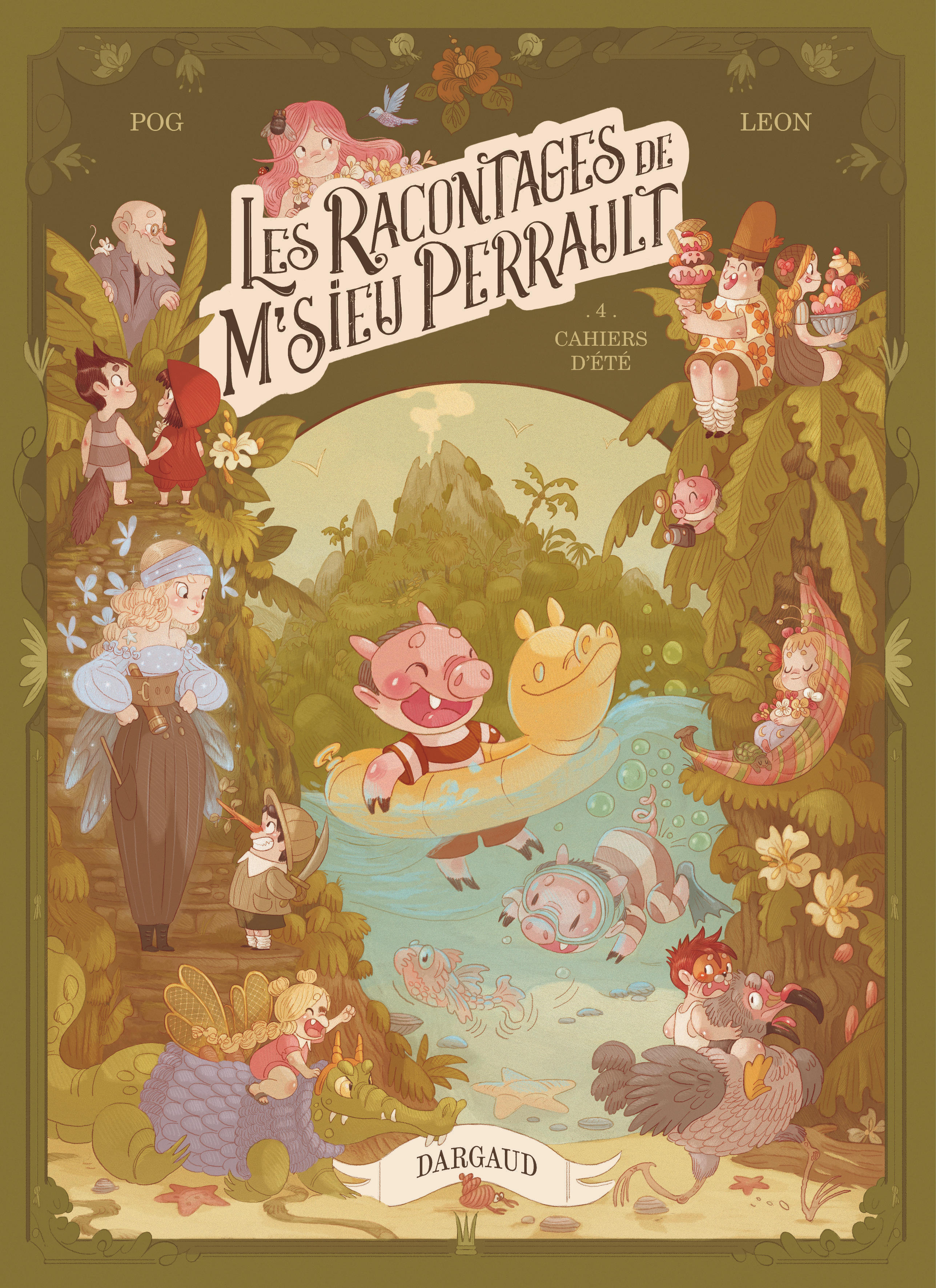 Les racontages de M'sieu Perrault - Tome 4 - Cahiers d'été