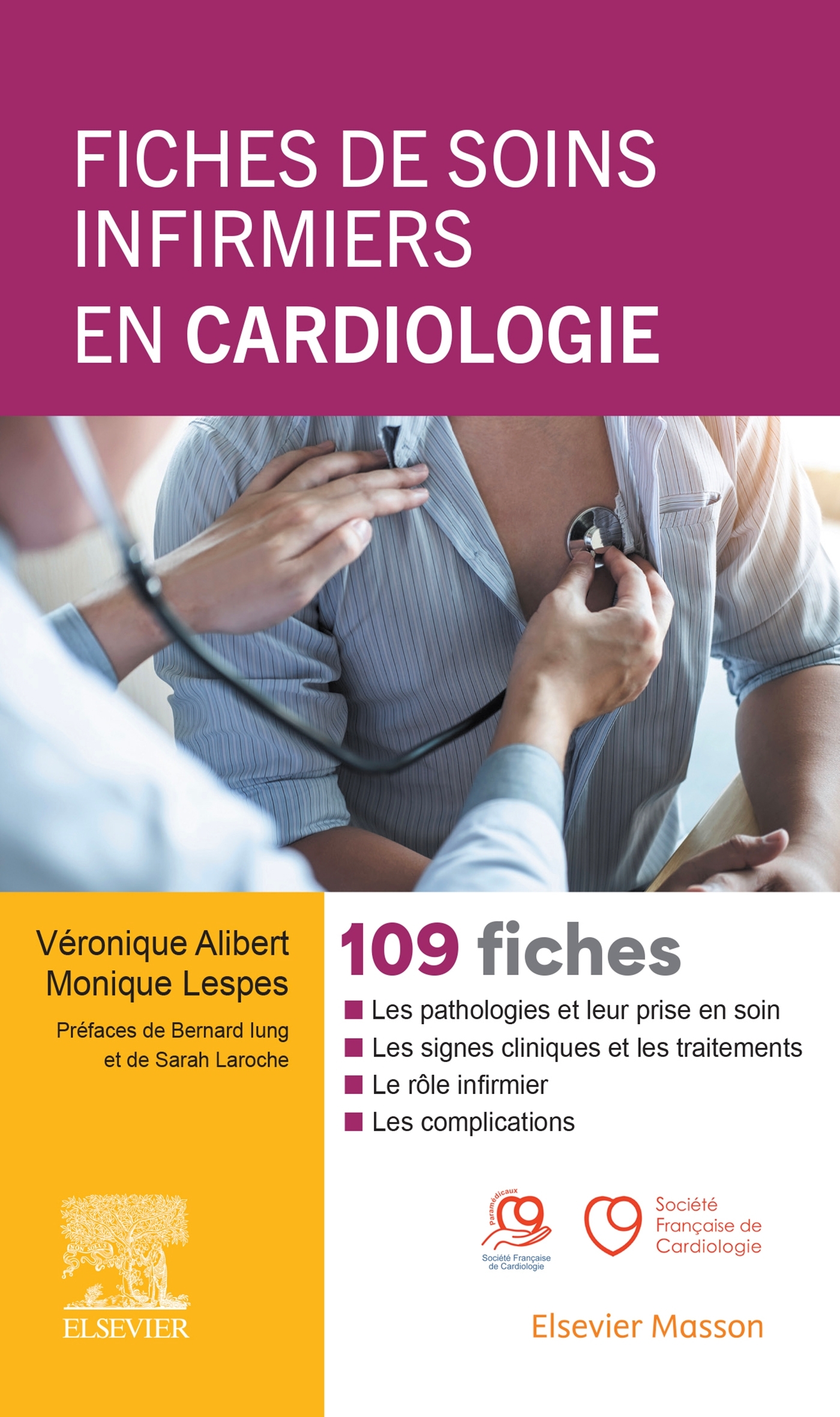Fiches de soins infirmiers en cardiologie